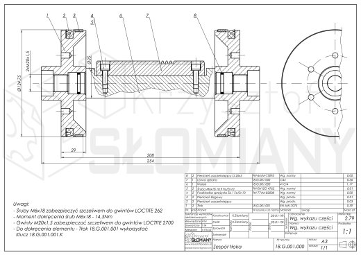 气动倾斜装置3D数模图纸 STEP格式缩略图